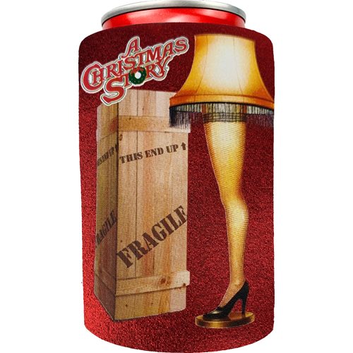 A Christmas Story Leg Lamp Can Cooler