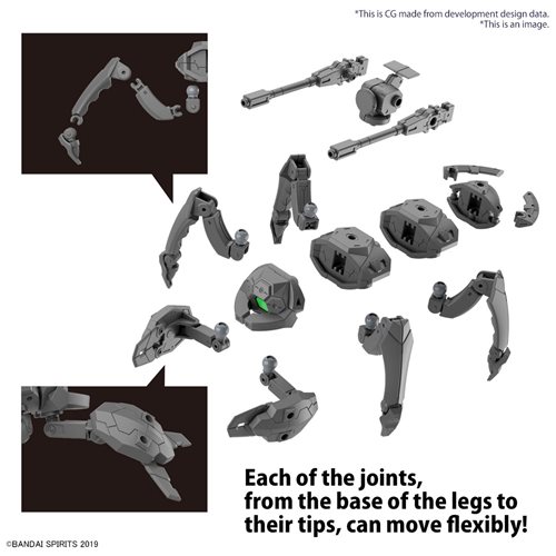 30 Minutes Missions Extended Armament Vehicle Multiple Legs Mecha Version 1:144 Scale Model Kit