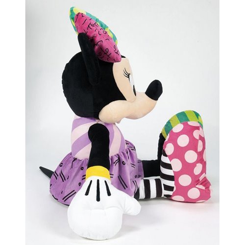 Minnie Mouse Large Pop Art by Romero Britto Plush