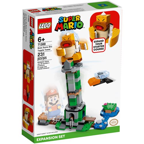 LEGO 71388 Super Mario Boss Sumo Bro Topple Tower Expansion Set