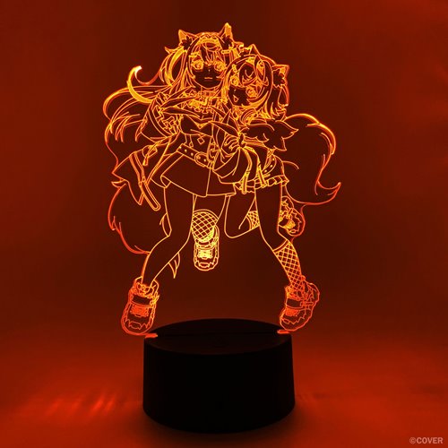 Hololive Advent Fuwawa and Mococo Abyssgard Otaku Lamp