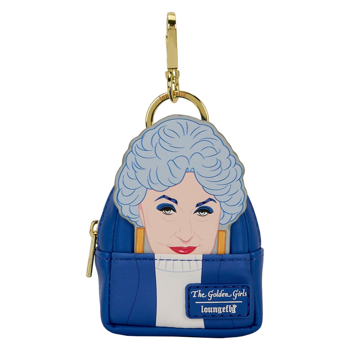 Loungefly The Golden Girls Television Show Stay Golden Mini Backpack The Golden Girls Cosplay Mystery Mini Backpack Keychain Charm main image 2
