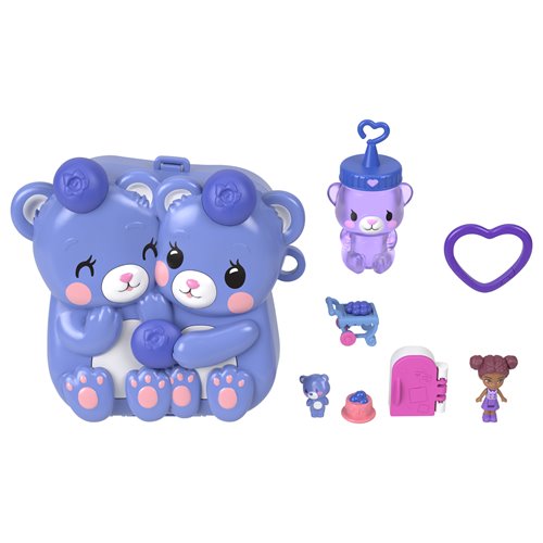 Polly Pocket Blueberry Besties Compact Playset