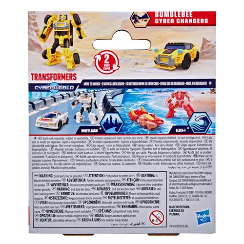 Transformers Cyberworld Bumblebee Cyber Changers 4-Inch Action Figure