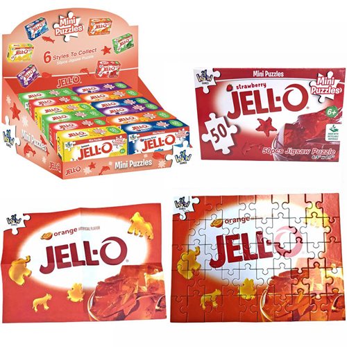 Jello 50-Piece Random Mini-Puzzle Case of 12