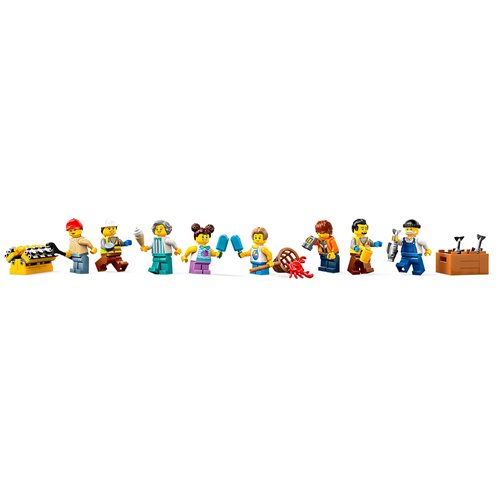 LEGO City 60422 Seaside Harbor with Cargo Ship