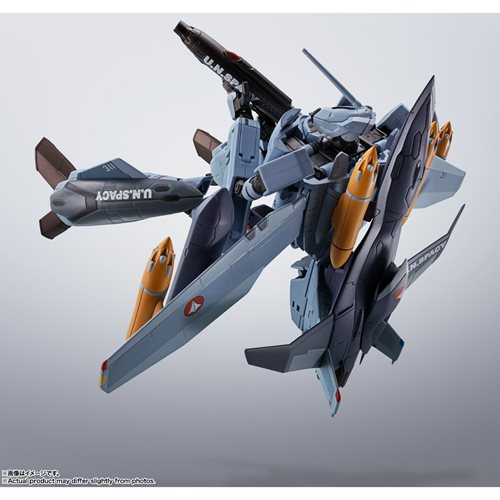Macross Zero VF-0A Phoenix Shin Kudo Use + QF-2200D-B Ghost Hi-Metal R Action Figure