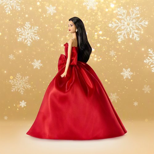 Barbie 2026 Holiday Barbie Doll with Black Hair