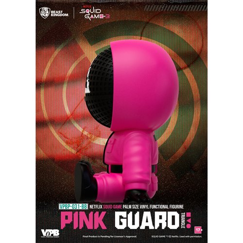 Squid Game VPBP-031 Palm Size Vinyl Functional Piggy Bank Blind Box Case of 6