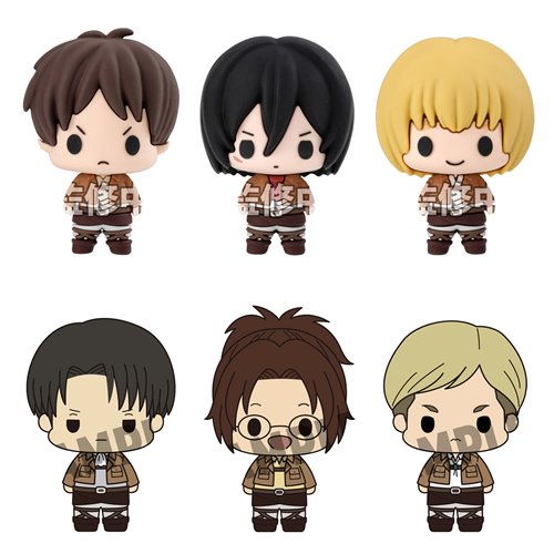 Attack on Titan Chokorin Collection Mini-Figure Case of 6