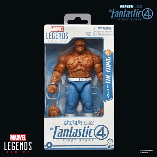 The Fantastic Four: First Steps Marvel Legends Series The Thing 6-Inch Action Figure