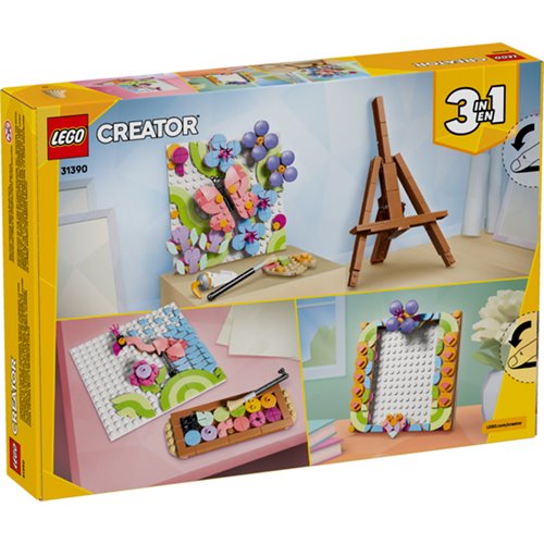 LEGO® Creator 31390 3-in-1 Floral Art Decor Painting