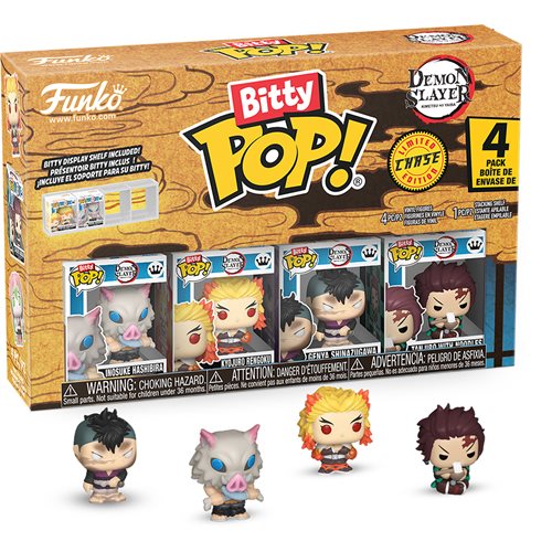 Demon Slayer Inosuke Hashibira Funko Bitty Pop! Mini-Figure 4-Pack - Specialty