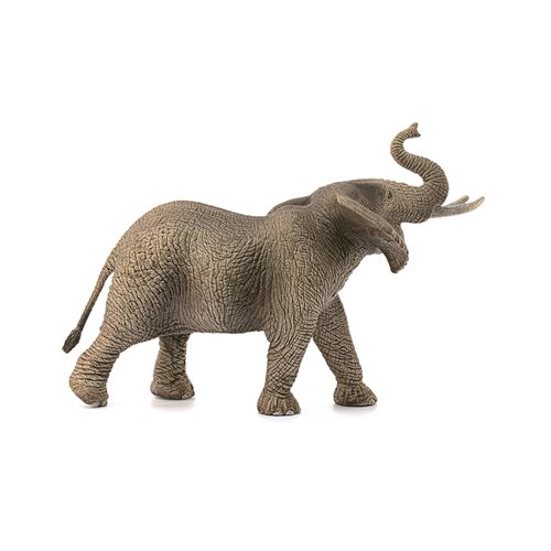 Wild Life African Elephant Male Collectible Figure