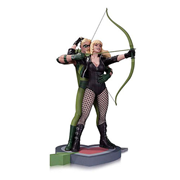 Green Arrow and Black Canary Statue