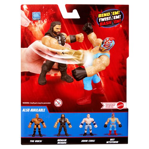 WWE Bend n' Bash Series 1 Rey Mysterio Action Figure