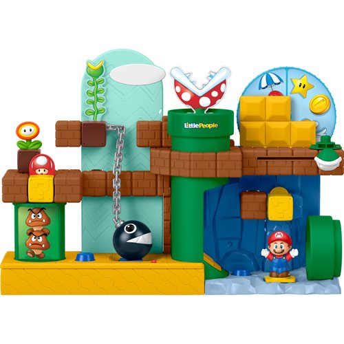 Super Mario Bros. Little People My Mario Mario's Adventure Playset