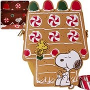 Peanuts Snoopy Gingerbread House Figural Crossbody Purse