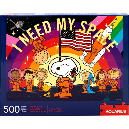 Peanuts Snoopy in Space 500-Piece Puzzle