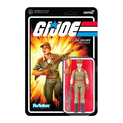 G.I. Joe Female Combat Engineer Short Hair (Pink)  3 3/4-Inch ReAction Figure