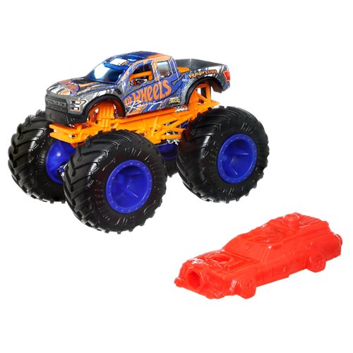 Hot Wheels Monster Truck 1:64 Scale Vehicle Mix 10 Case of 8