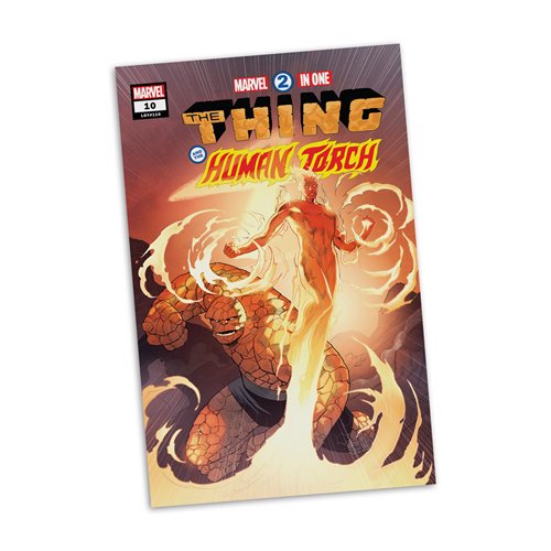 Marvel Collection Wave 7 Human Torch Marvel 2-In-One: Thing & Human Torch #10 1:6 Scale Posed Figure