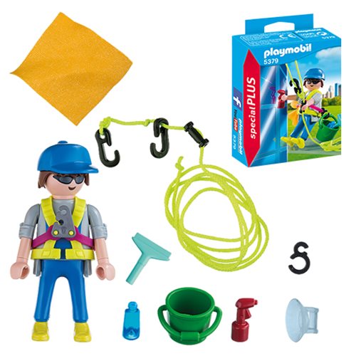 Playmobil Window Cleaner Building Set 5379 NEW Toys Building Educational 