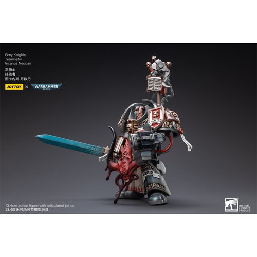 Joy Toy Warhammer 40,000 Grey Knights Terminator Incanus Neodan 1:18 Scale Action Figure