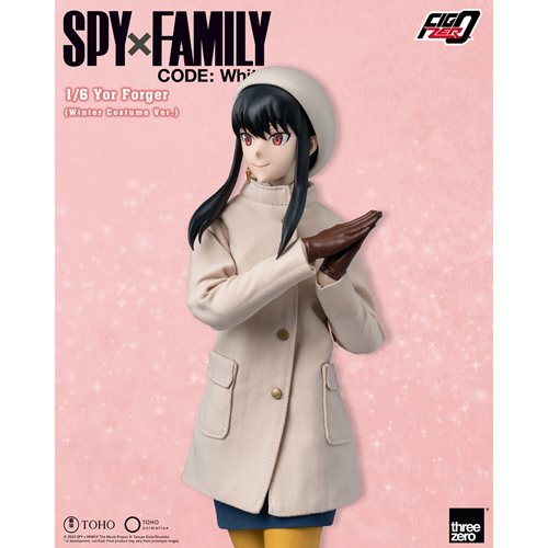 Spy x Family Code: White Yor Forger Winter Costume Version 1:6 Scale FigZero Action Figure