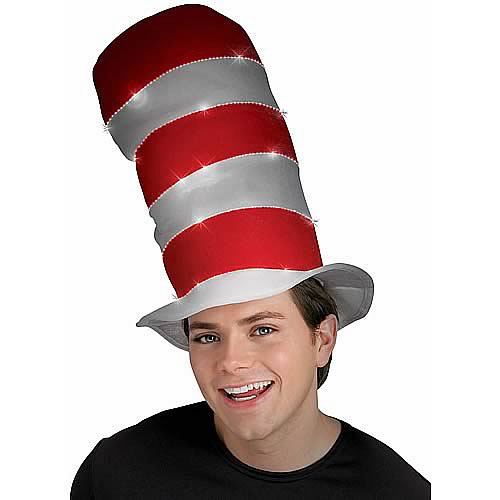 The Cat in the Hat Fiber Optic Hat - Entertainment Earth