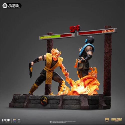 Mortal Kombat Scorpion Fatality 1:10 Deluxe Art Scale Limited Edition Statue