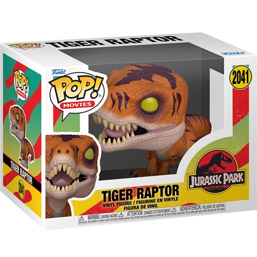 Jurassic Park Tiger Raptor Funko Pop! Vinyl Figure