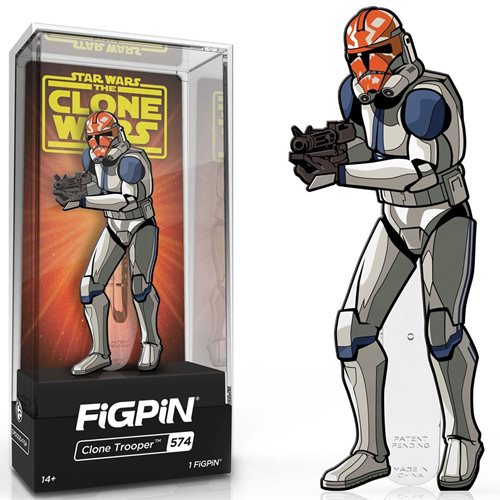 Star Wars Clone Wars Clone Trooper FiGPiN Classic Enamel Pin