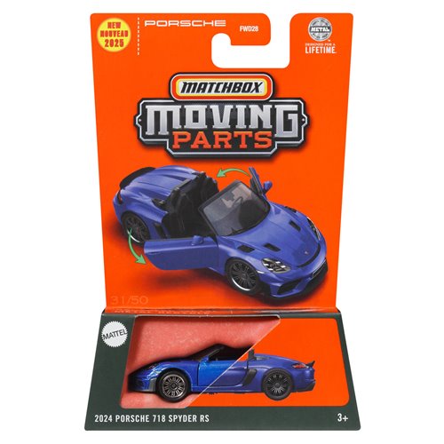 Matchbox Moving Parts 2025 Mix 5 Vehicles Case of 8