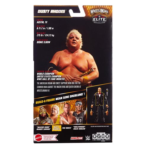 WWE WrestleMania Elite 2023 Wave 1 Dusty Rhodes Action Figure