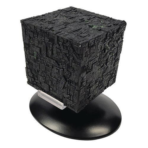 Star Trek Starships Collection Borg Cube Ship with Collector Magazine
