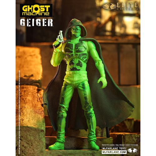 Geiger Ghost Machine McFarlane Elite Edition #15 7-Inch Deluxe Action Figure