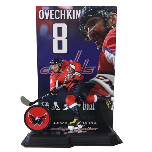 NHL SportsPicks Washington Capitals Alex Ovechkin 7-Inch Scale Posed Figure
