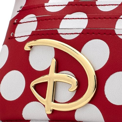 Disney Red-and-White Polka-Dot Coin Purse