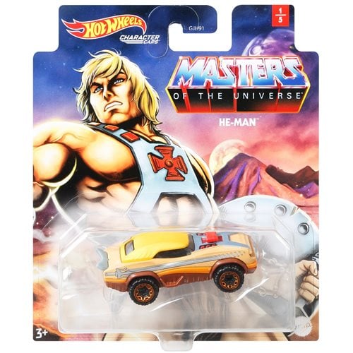Masters of the Universe Hot Wheel Character Car Mix 1 Vehicle Case