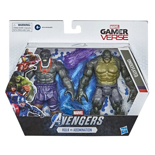 Marvel Gamerverse 6-inch Hulk vs. Abomination Action Figures