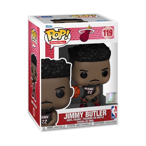 NBA Heat Jimmy Butler (Black Jersey) Pop! Vinyl Figure