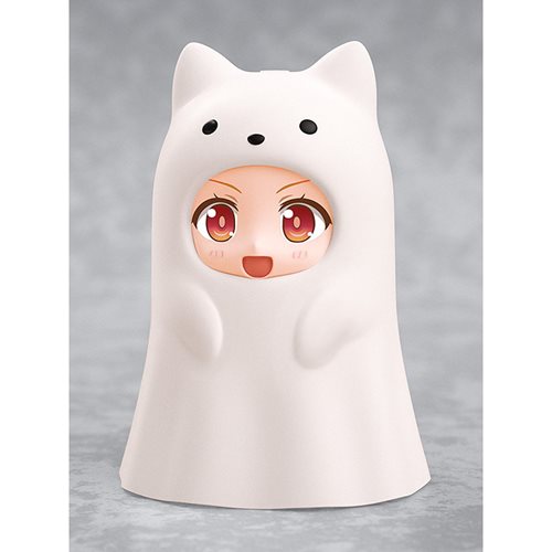 Nendoroid More Kigurumi White Ghost Cat Face Parts Case