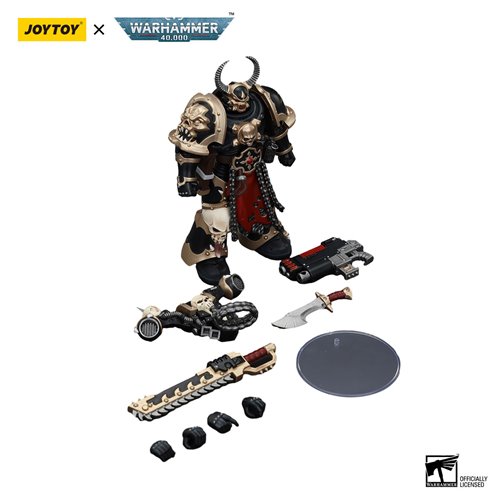 Joy Toy Warhammer 40,000 Chaos Space Marines Black Legion Chosen Chainsword 1:18 Scale Action Figure