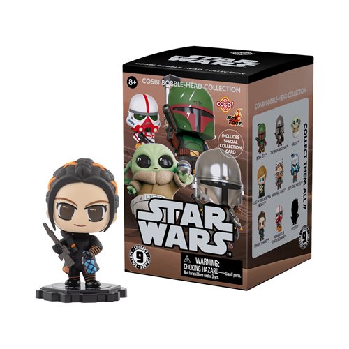 Star Wars Cosbi Bobble Head Collection Blind-Box Mini-Figure Case of 8
