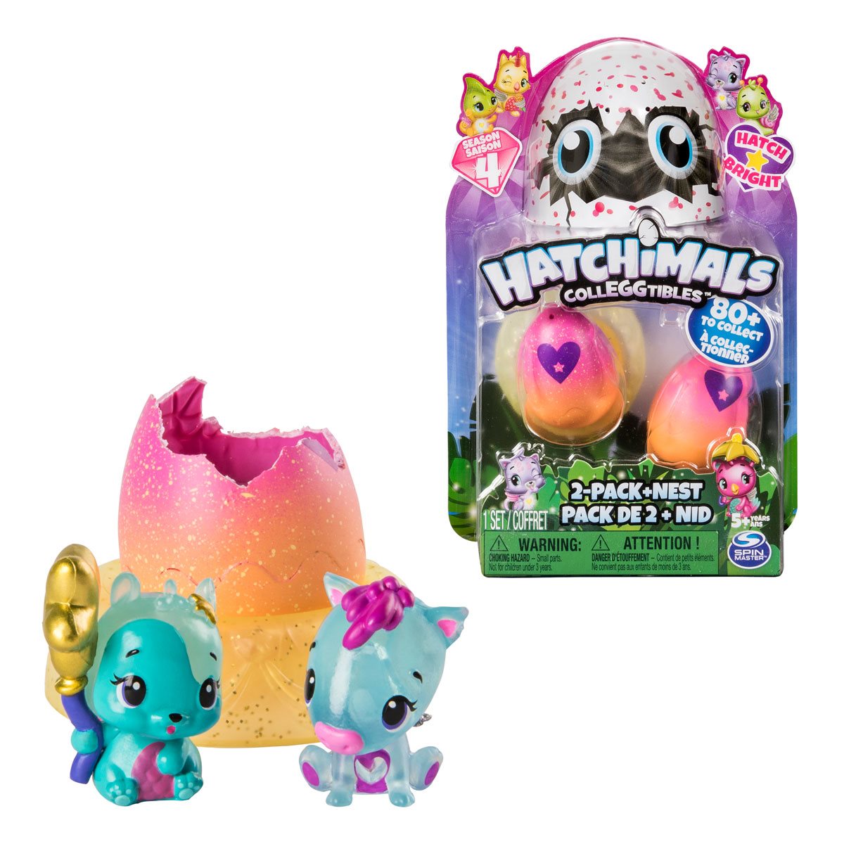 Hatchimals CollEGGtibles 2 Pack And Nest #6034164 