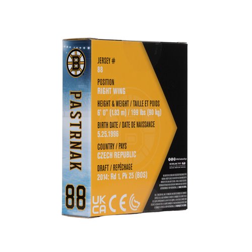 NHL Construct-a-Figure Series 2 Boston Bruins David Pastrnak Mini-Figure
