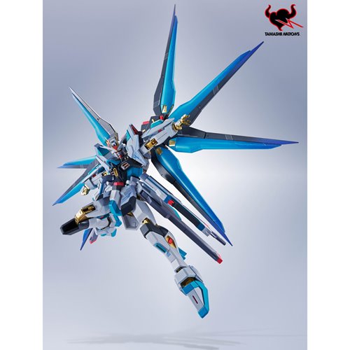 Gundam 45th Anniversary x Hatsune Miku Side Strike Freedom Gundam Type II Miku Version Metal Robot S