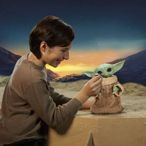 Star Wars Galactic Snackin Grogu Animatronic Toy Figure, Not Mint