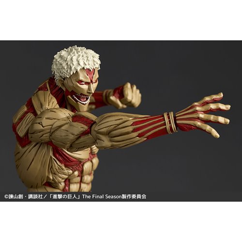 Attack on Titan Armored Titan Revoltech Amazing Yamaguchi Action Figure